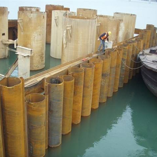 黑龙江钢护筒现场安装